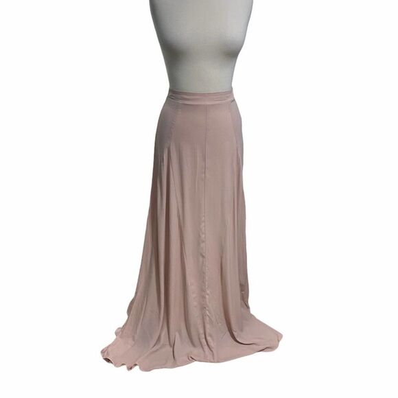 Show Me Your Mumu SMYM Princess Di Maxi Ballgown Skirt Dusty Blush Medium - Picture 14 of 14
